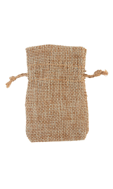Small Linen Drawstring Pouches - Case of 50zoom