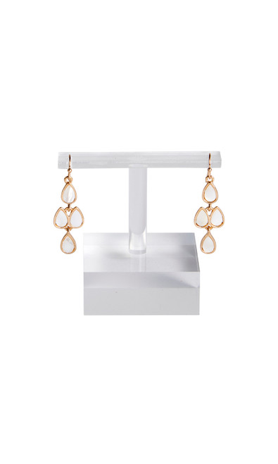 Clear Acrylic Small Earring Holder - Case of 25zoom