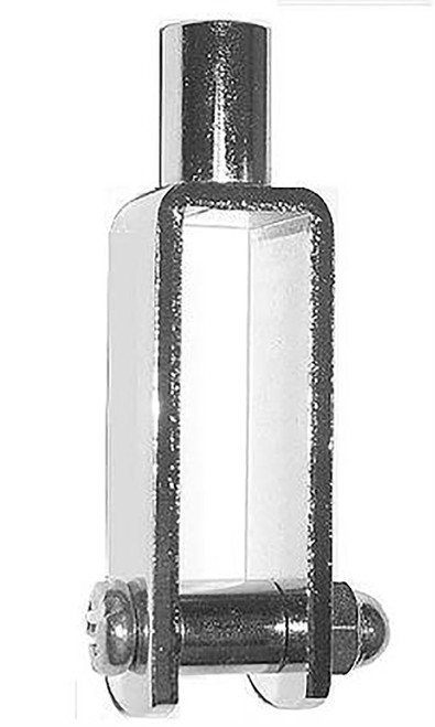 ½ x 1 ½ inch C Clamp for Sign Stem 3/8" threaded receiverzoom
