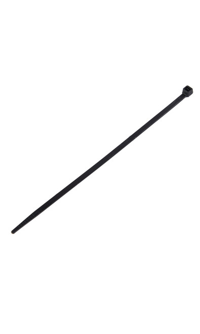 8 inch Black Plastic Security Ties Pack of 100zoom