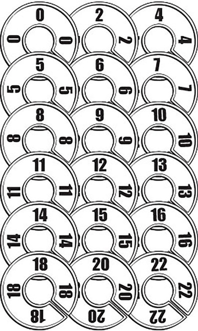 Round Size Divider for Hangrail Women's Assortmentzoom