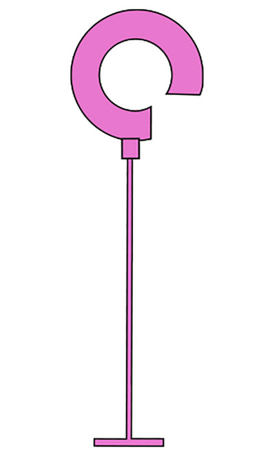 Regular 2 inch Pink Tagging Fasteners - 5,000 per cartonzoom