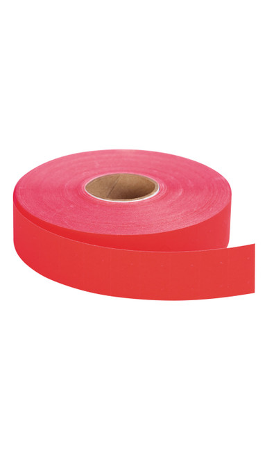 1-Line Fluorescent Red Labels for Monarch® Model 1131  3/8"H x 3/4"W- 8 rolls per sleevezoom