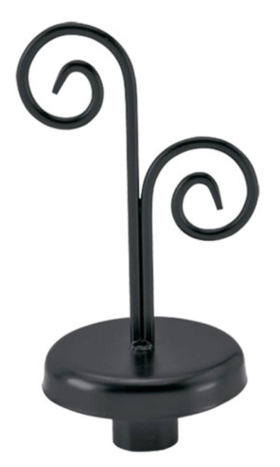 Boutique Black Double Curl Finial for Dressmaker Formszoom