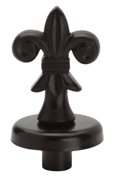 Boutique Black Fleur De Lis Finial for Dressmaker Formszoom