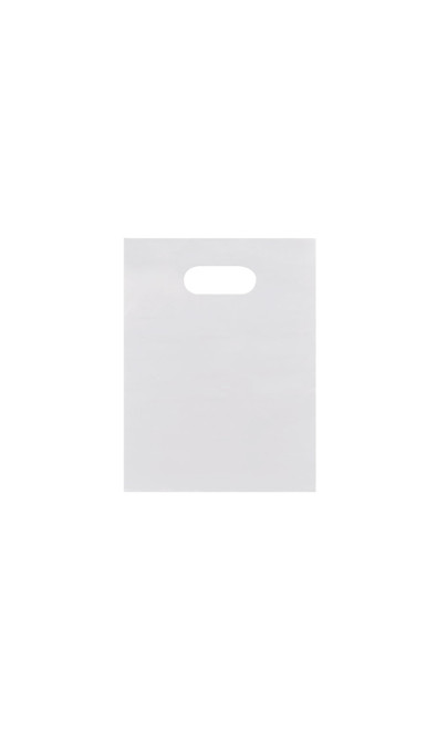 Small Low Density White Merchandise Bags - Case of 1,000zoom