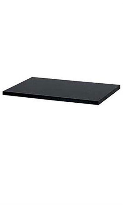 36"L X 12"W Black Laminated Melamine Shelf zoom
