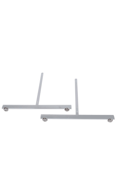 Chrome Wire Grid Display Legs - Case of 2zoom