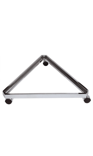 Chrome Triangle Grid Base with Casterszoom
