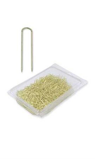 Gold Jewelry U Pins -100 countzoom