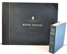 Hague, James D. & Clarence King; Mining Industry. With Geological Contributions by Clarence King. United States Geological Exploration of the Fortieth Parallel, text & Atlas, Washington, 1870