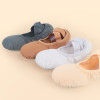 Ballet Shoes For Dancing Women Ballet Flats Slippers One Piece Canvas Ballet Shoes Split Sole Ballerina Slip On Practice Shoes