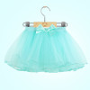 Ballet Tutu Girls Ballet Skirt Puffy Short Dress Kids Tulle Skirts Satin Bow Knot Tulle Skirts Ballet Leotards Fluffy Tutus