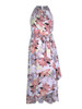 New Long Spaghetti Strap Print Dress Women Slim Bandage Sleeveless Floral Spring Summer Halter Dress Ladies Casual