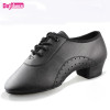 Men Latin Dance Shoes Black Low Heels Ballroom Dancing Shoes Boys Tango Salsa Rumba Modern Jazz Shoes