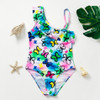 2~12Year Toddler Baby Girls Swimwear Tropical style Children Swimwear one piece Girls Swimming outfit Kids Beach wear