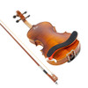 4/4 Violin Shoulder Rest Adjustable Feet High Strength Sponge Soft Shoulder Violin Accessories Red
