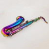 High Tenor Saxophone Bb Tune lacquered Dazzling colour Woodwind Instrument With Case Accessories Free Shipping