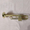 Bb Trumpet High Quality Gold Lacquer Silver Plated Trumpet Brass Musical Instruments Composite Type Trumpet