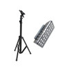 FL-05R Music Stand Retractable Metal Music Stand Lightweight Foldable Sheet Music Score Tripod Stand for Guitar Violins