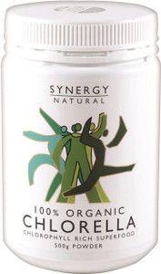 Synergy Natural Organic Chlorella 500g Synergy Natural Organic Chlorella 500g