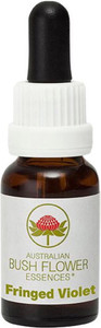 Australian Bush Flower Essences Fringed Violet 15ml
