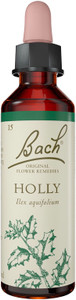 Bach Original Flower Remedies Holly 20ml Bach Original Flower Remedies Holly 20ml