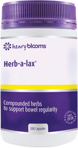 Henry Blooms Herbalax 200 Caps Henry Blooms Herbalax 200 Caps