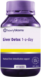 Henry Blooms Liver Detox 1-a-day 60 Caps Henry Blooms Liver Detox 1-a-day 60 Caps