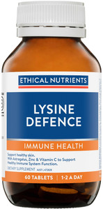 Ethical Nutrients Lysine Defence 60 Tabs