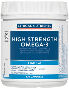 Ethical Nutrients High Strength Omega-3 120 Caps Ethical Nutrients High Strength Omega-3 120 Caps