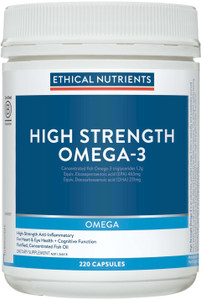 Ethical Nutrients High Strength Omega-3 220 Caps