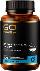 GO Healthy Oyster Plus Zinc 120 Caps