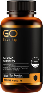 GO Healthy Zinc Complex 120 Caps