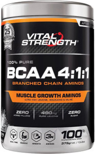 VitalStrength 100% Pure BCAA 4:1:1 375g VitalStrength 100% Pure BCAA 4:1:1 375g