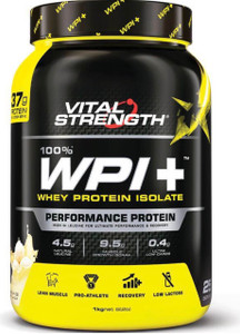 VitalStrength 100% WPI+ 1kg Performance Protein Vanilla Ice Cream VitalStrength 100% WPI+ 1kg Performance Protein Vanilla Ice Cream
