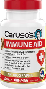 Caruso’s Natural Health Immune Aid 60 Tabs Caruso’s Natural Health Immune Aid 60 Tabs