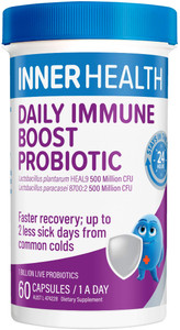 Inner Health Daily Immune Boost Probiotic 60 Caps Inner Health Daily Immune Boost Probiotic 60 Caps