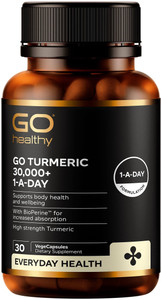 GO Healthy Turmeric 30000+ 1-a-Day 30 Caps GO Healthy Turmeric 30000+ 1-a-Day 30 Caps