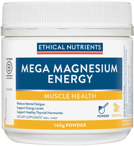 Ethical Nutrients Mega Magnesium Energy 140g