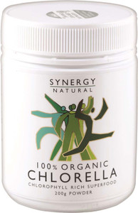 Synergy Natural Chlorella 200g Organic Synergy Natural Chlorella 200g Organic
