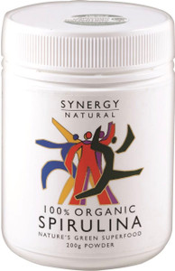 Synergy Natural Organic Spirulina 200g Synergy Natural Organic Spirulina 200g