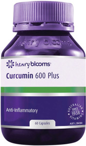 Henry Blooms Curcumin 600mg Plus 60 Caps Henry Blooms Curcumin 600mg Plus 60 Caps