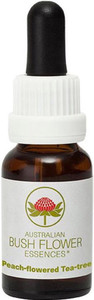 Australian Bush Flower Essences Peach Flowered Tea Tree 15ml
