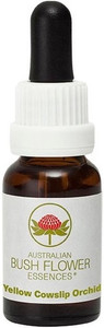 Australian Bush Flower Essences Yellow Cowslip Orchid 15ml Australian Bush Flower Essences Yellow Cowslip Orchid 15ml