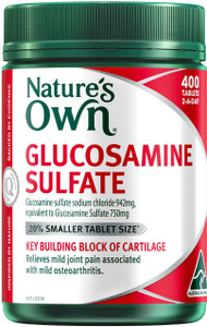 Nature's Own Glucosamine Sulfate 400 Tabs Nature's Own Glucosamine Sulfate 400 Tabs
