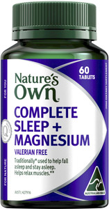 Nature's Own Complete Sleep + Magnesium 60 Tabs Nature's Own Complete Sleep + Magnesium 60 Tabs