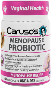 Caruso’s Natural Health Menopause Probiotic 60 Caps Caruso’s Natural Health Menopause Probiotic 60 Caps