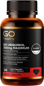 GO Healthy Ubiquinol 300mg Maximum 30 Caps GO Healthy Ubiquinol 300mg Maximum 30 Caps