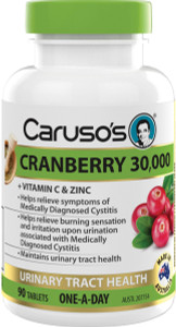 Caruso’s Natural Health Cranberry 30000mg 90 Tabs Caruso’s Natural Health Cranberry 30000mg 90 Tabs